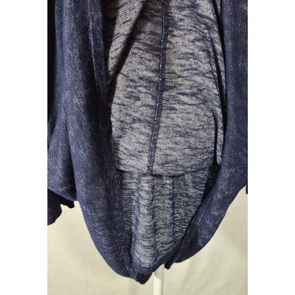 Velvet by Graham & Spencer Dress Women Small Soft Jersey Knit Blue Knee Length - Picture 3 of 9